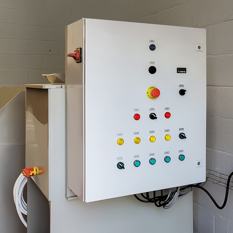 SW100 station electrical panel