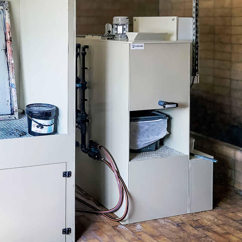 SW100 industrial water treatment plant for cleaning screen printing screens