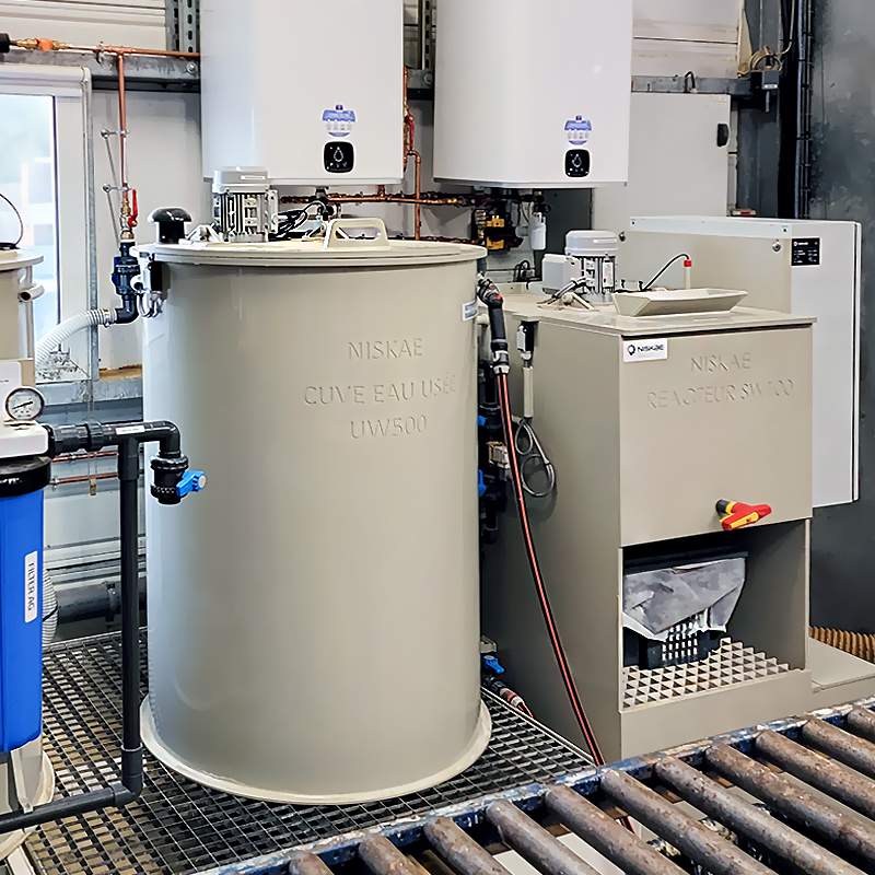 waste water tank for SW100 station