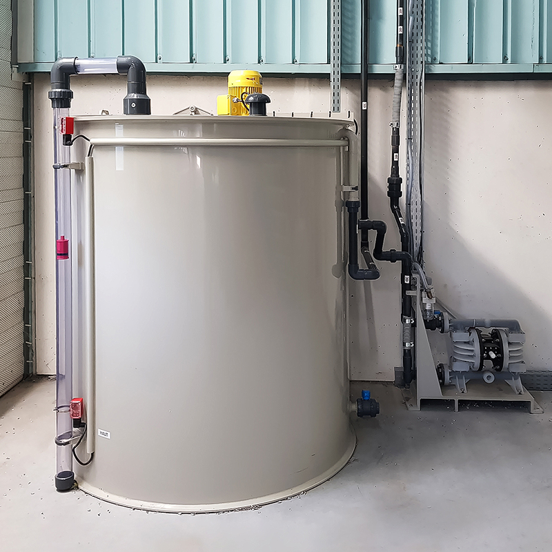 2000L wastewater tank for SW200 station