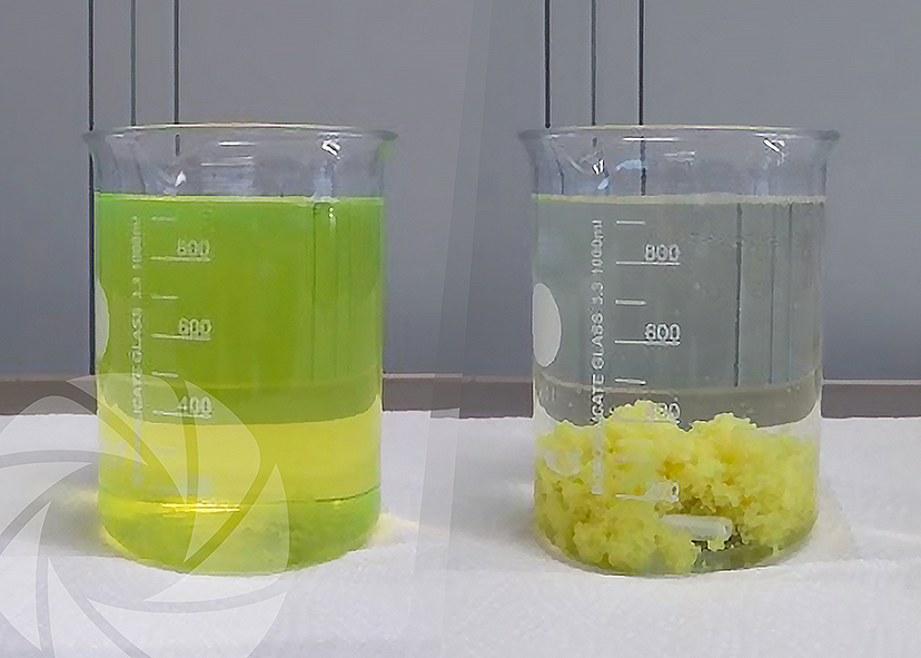 Penetrant processing water