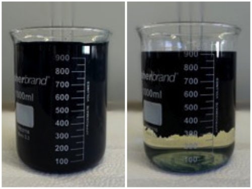 Flocculation treatment to clean heavily polluted wastewater.